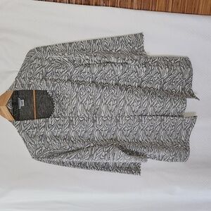 Woman's  Sparkly Dressy Top with Attached Jacket Piece